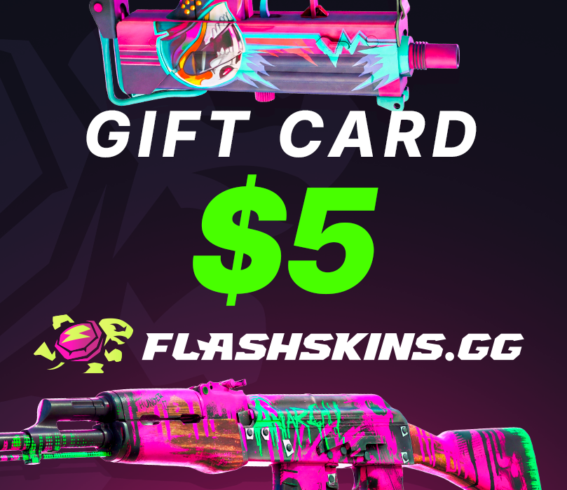 FlashSkins.gg $5 Подарочная карта
