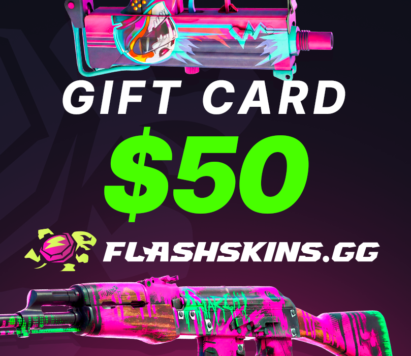 FlashSkins.gg $50 Подарочная карта