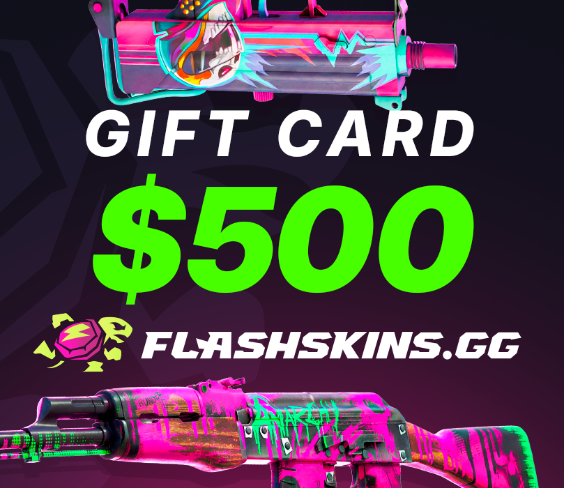 FlashSkins.gg $500 Подарочная карта