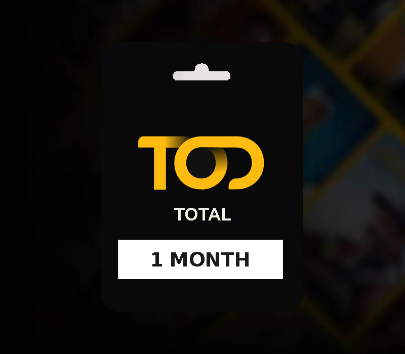 TOD TV Total 1 мес. подписка Ключ AE