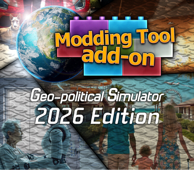Geo-Political Simulator 2026 издание - Modding Tool DLC PC Steam Ключ