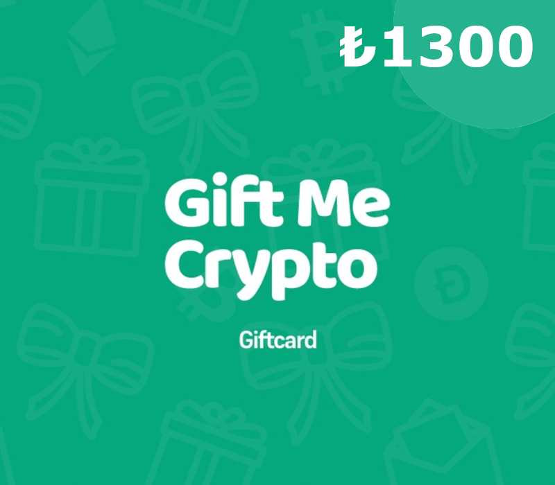 Gift Me Crypto TRY 1300 Подарочная карта