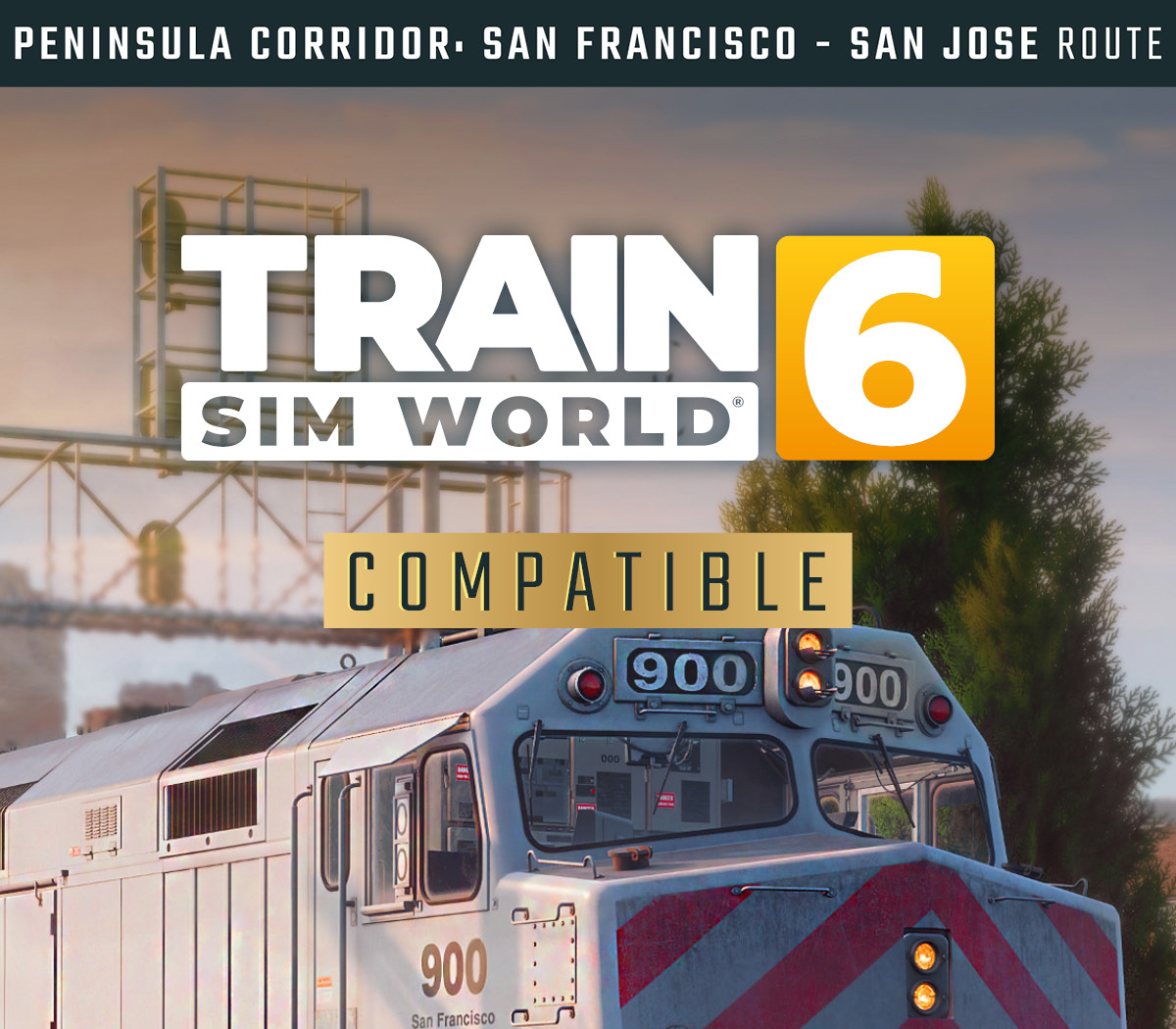 Train Sim World 6: Peninsula Corridor: San Francisco - San Jose DLC EU XBOX One / Xbox Series X|S Ключ