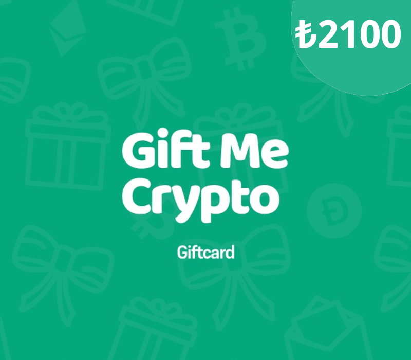 Gift Me Crypto TRY 2100 Подарочная карта