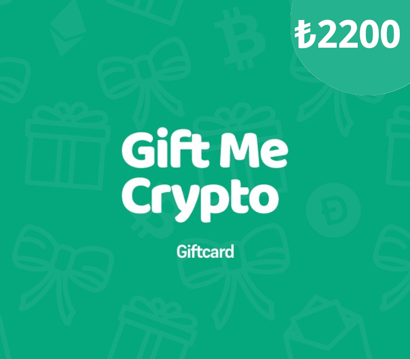 Gift Me Crypto TRY 2200 Подарочная карта