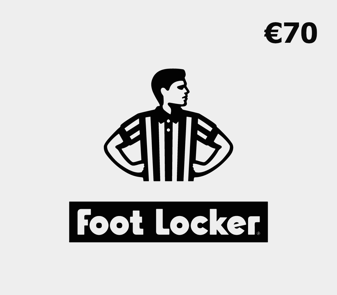 Foot Locker EUR 70 Подарочная карта BE