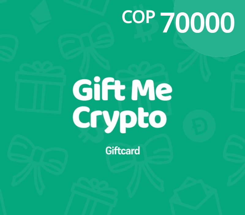 Gift Me Crypto COP 70000 Подарочная карта