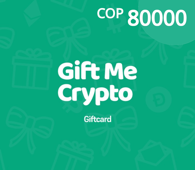 Gift Me Crypto COP 80000 Подарочная карта