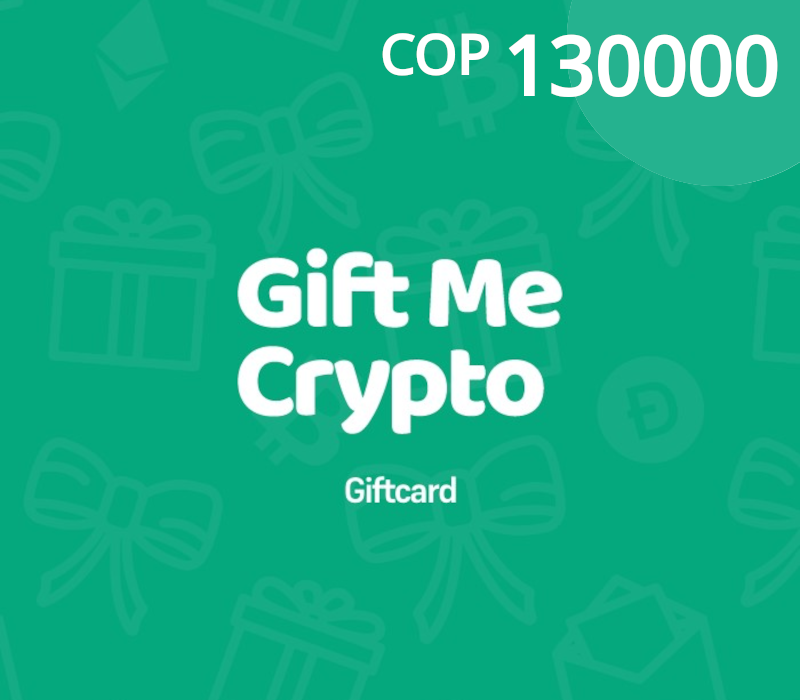 Gift Me Crypto COP 130000 Подарочная карта