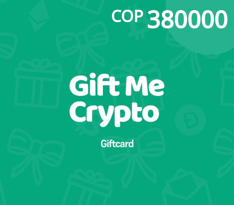 Gift Me Crypto COP 380000 Подарочная карта