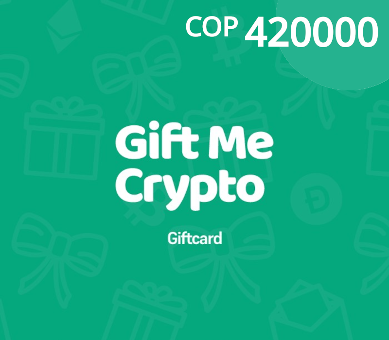 Gift Me Crypto COP 420000 Подарочная карта