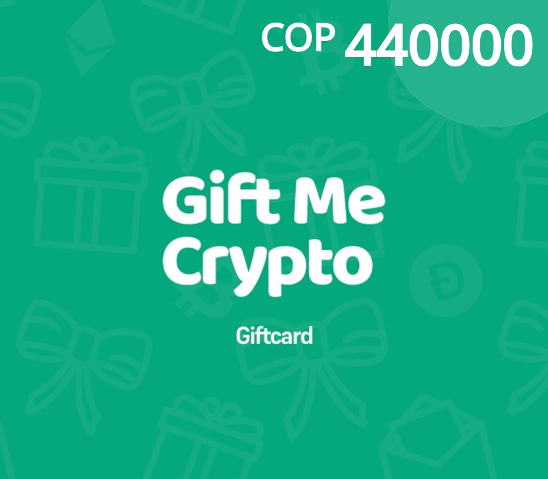 Gift Me Crypto COP 440000 Подарочная карта