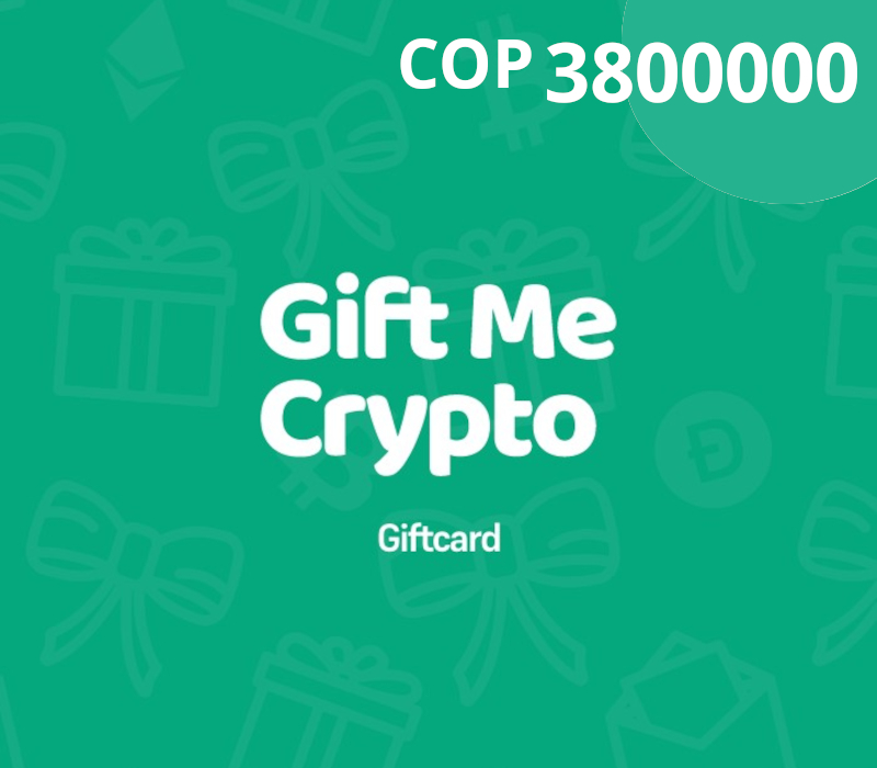 Gift Me Crypto COP 3800000 Подарочная карта