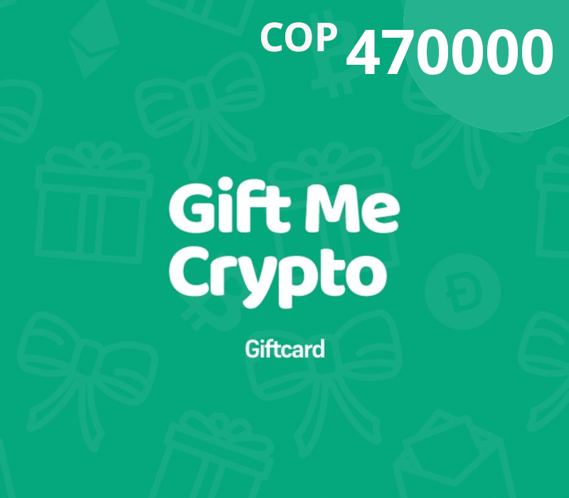 Gift Me Crypto COP 470000 Подарочная карта