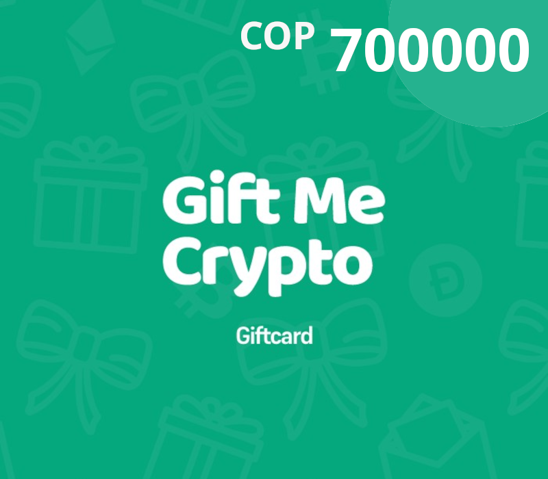 Gift Me Crypto COP 700000 Подарочная карта
