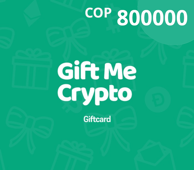 Gift Me Crypto COP 800000 Подарочная карта