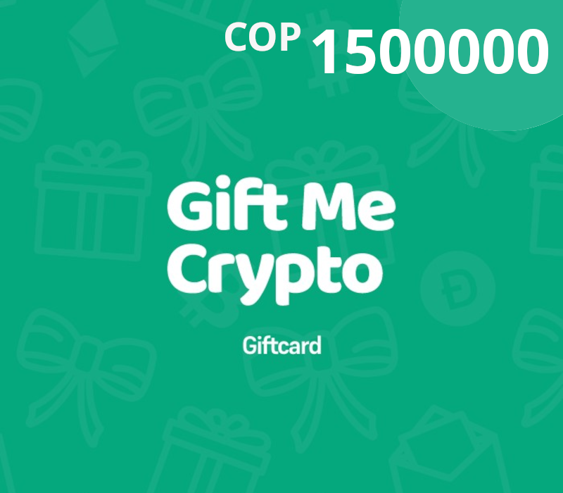 Gift Me Crypto COP 1500000 Подарочная карта