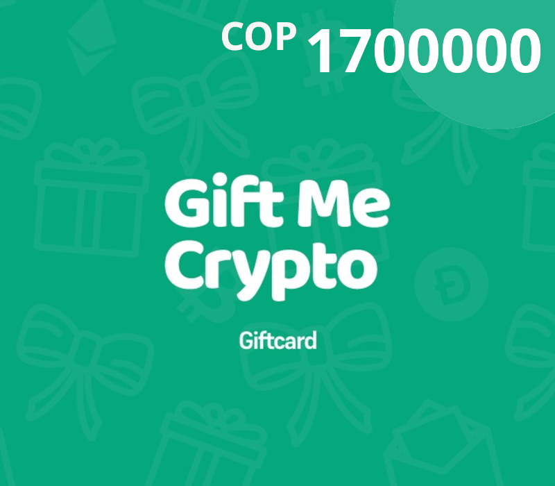 Gift Me Crypto COP 1700000 Подарочная карта