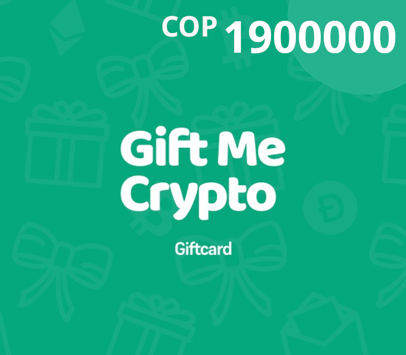 Gift Me Crypto COP 1900000 Подарочная карта