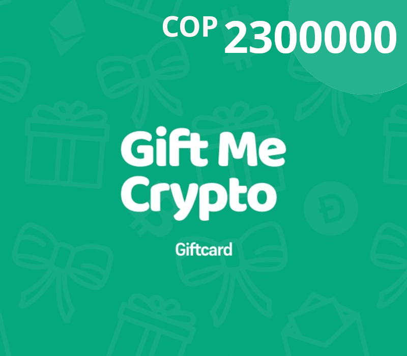 Gift Me Crypto COP 2300000 Подарочная карта