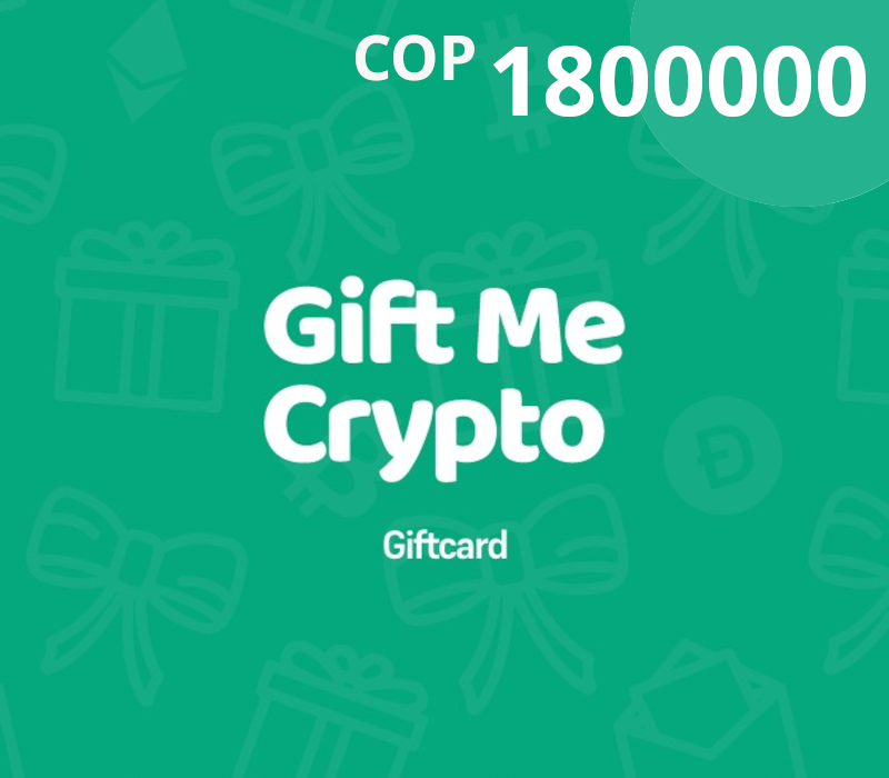 Gift Me Crypto COP 1800000 Подарочная карта