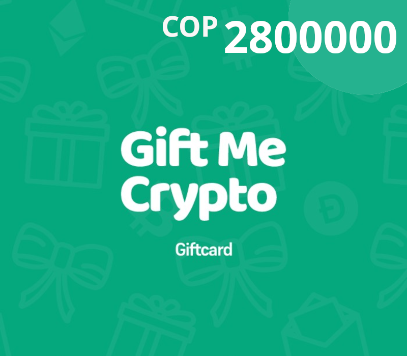 Gift Me Crypto COP 2800000 Подарочная карта