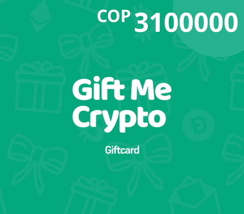 Gift Me Crypto COP 3100000 Подарочная карта
