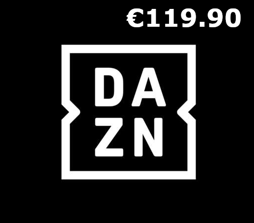DAZN EUR 119.90 Подарочная карта IT