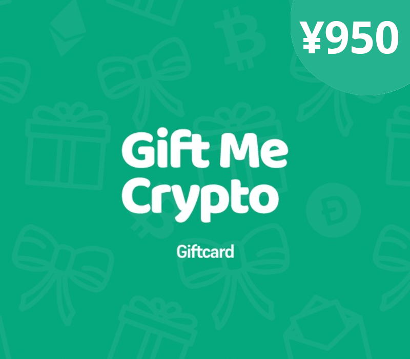 Gift Me Crypto CNY 950 Подарочная карта