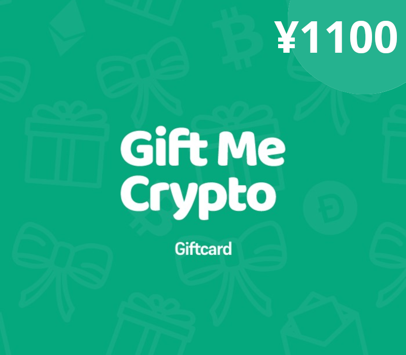 Gift Me Crypto CNY 1100 Подарочная карта