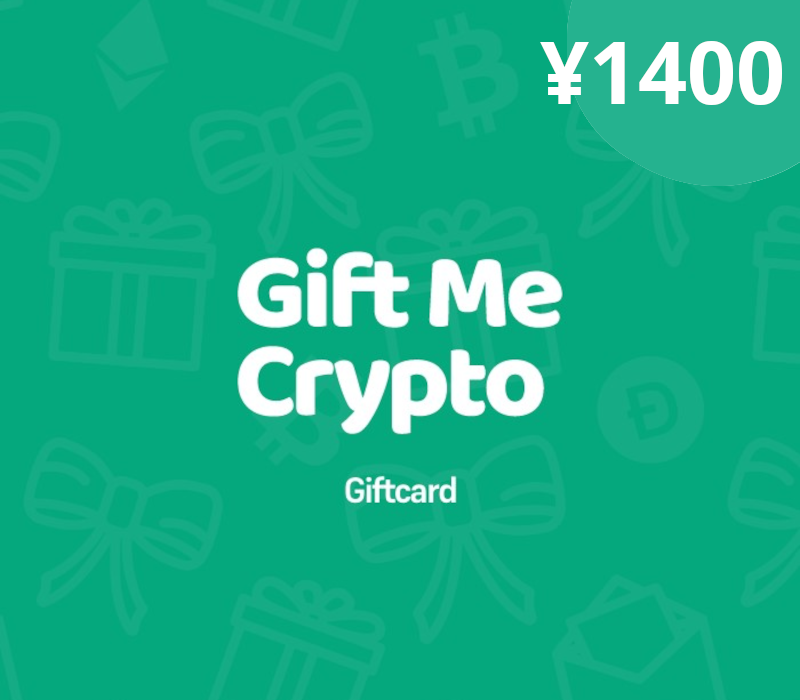Gift Me Crypto CNY 1400 Подарочная карта