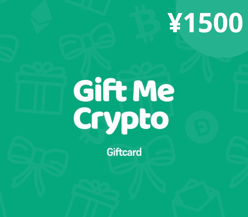 Gift Me Crypto CNY 1500 Подарочная карта