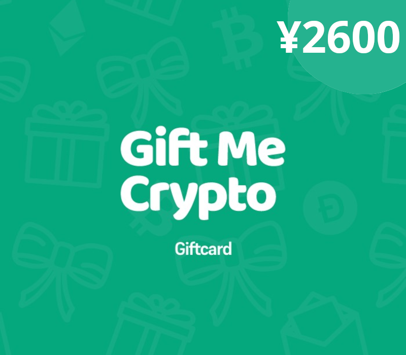Gift Me Crypto CNY 2600 Подарочная карта