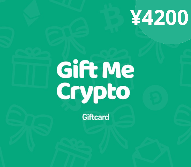 Gift Me Crypto CNY 4200 Подарочная карта
