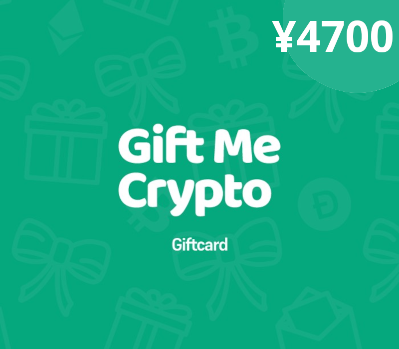 Gift Me Crypto CNY 4700 Подарочная карта