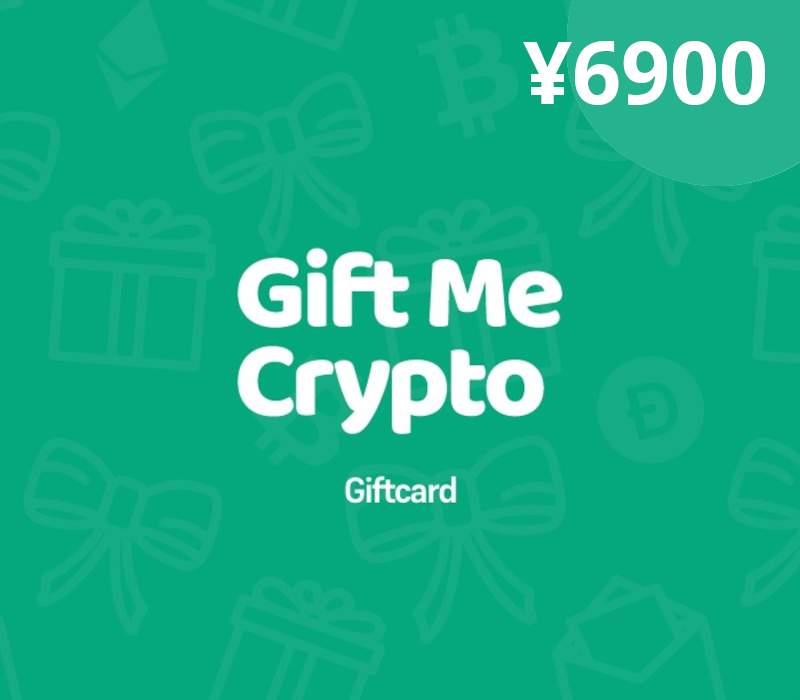 Gift Me Crypto CNY 6900 Подарочная карта