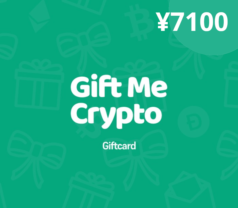 Gift Me Crypto CNY 7100 Подарочная карта
