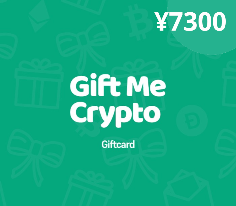 Gift Me Crypto CNY 7300 Подарочная карта