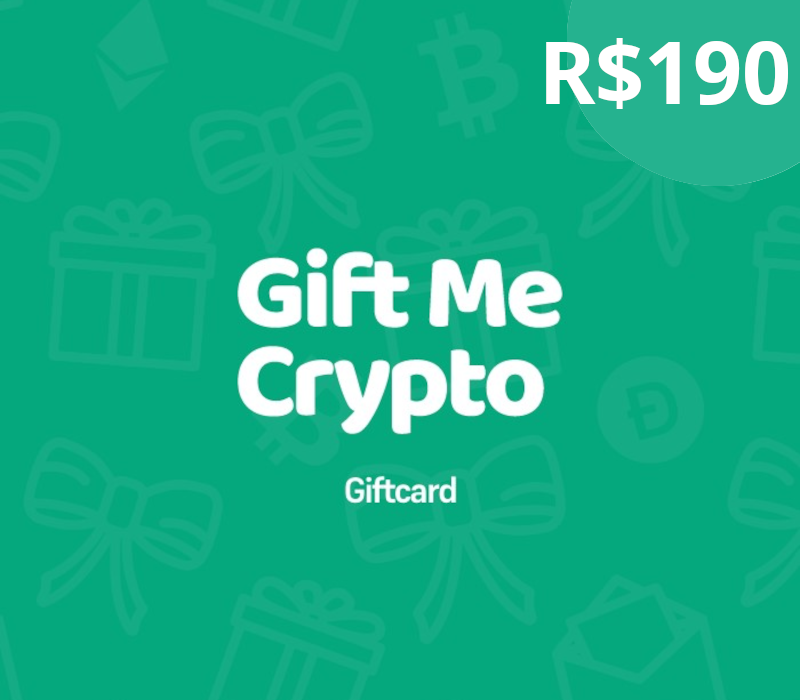 Gift Me Crypto BRL 190 Подарочная карта