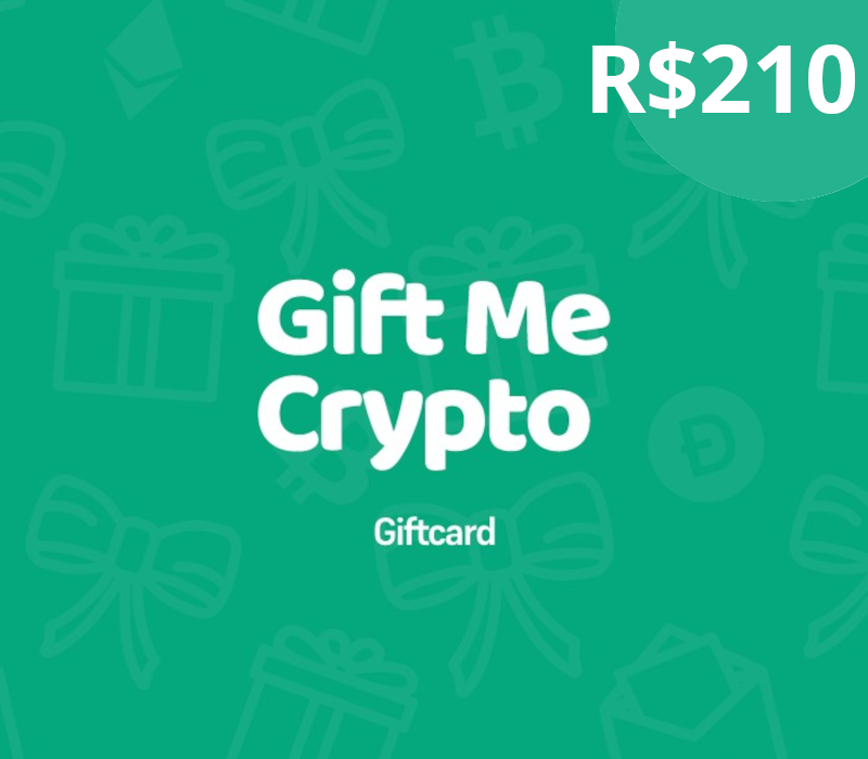 Gift Me Crypto BRL 210 Подарочная карта