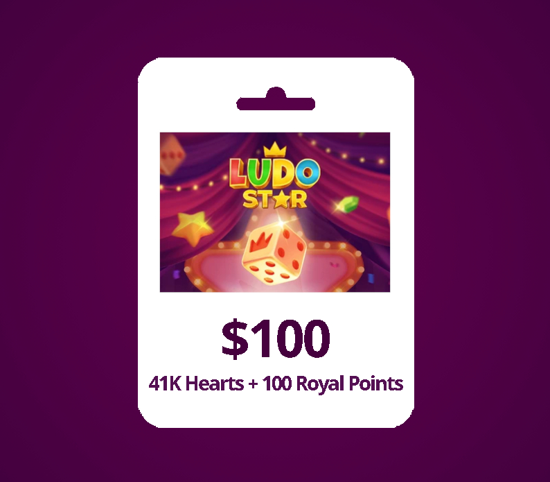 Ludo Star USD 100 Подарочная карта US