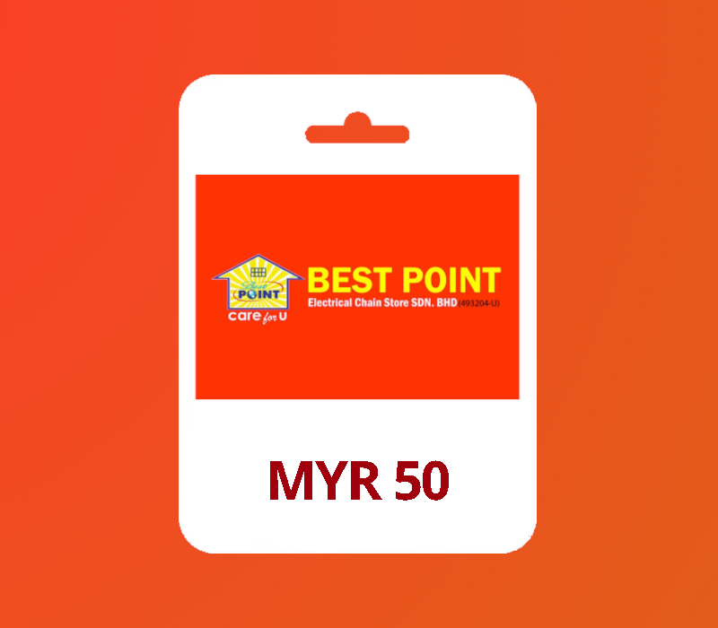 Best Point MYR 50 Подарочная карта MY