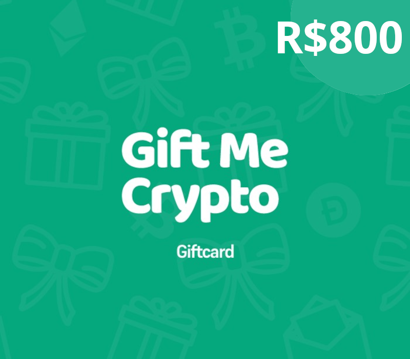 Gift Me Crypto BRL 800 Подарочная карта