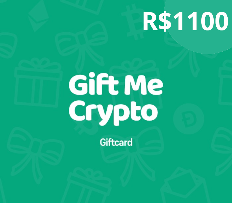 Gift Me Crypto BRL 1100 Подарочная карта