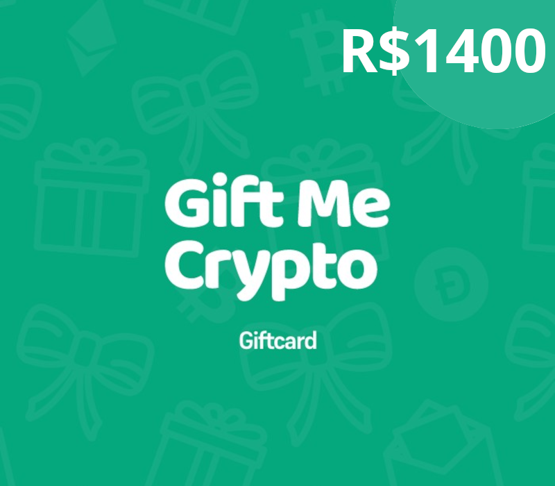 Gift Me Crypto BRL 1400 Подарочная карта