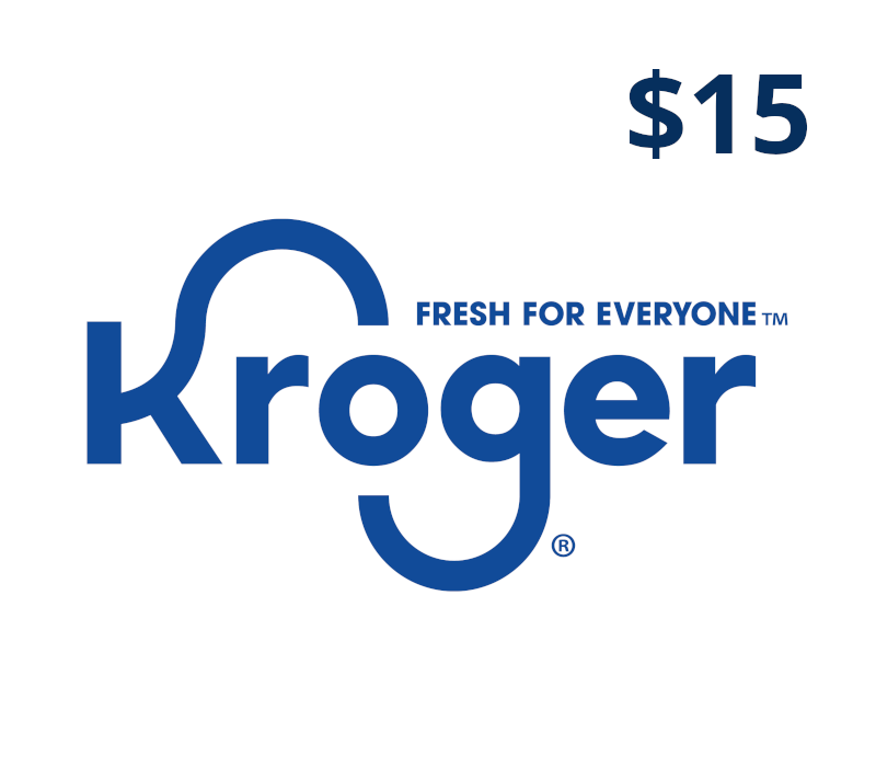 Kroger USD 15 Подарочная карта US