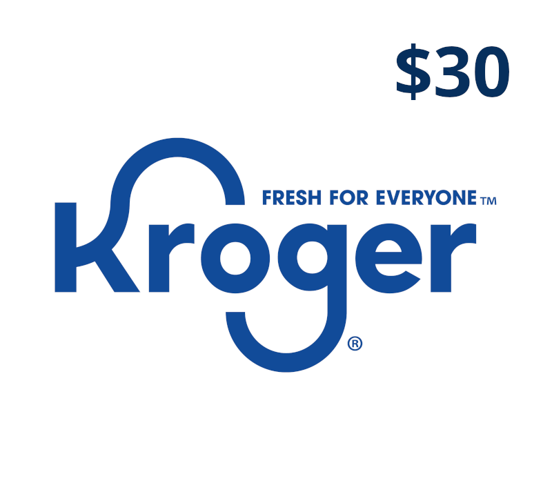 Kroger USD 30 Подарочная карта US