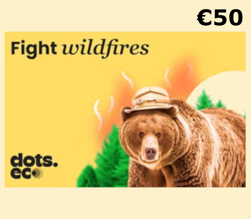 Dots.eco - Fight Wildfires EUR 50 Подарочная карта HR
