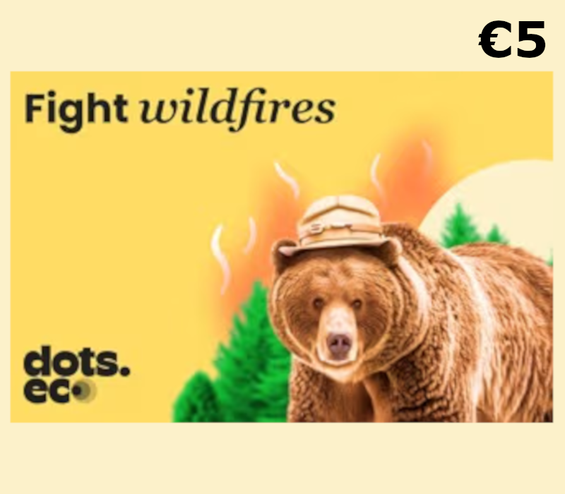 Dots.eco - Fight Wildfires EUR 5 Gift Card SK