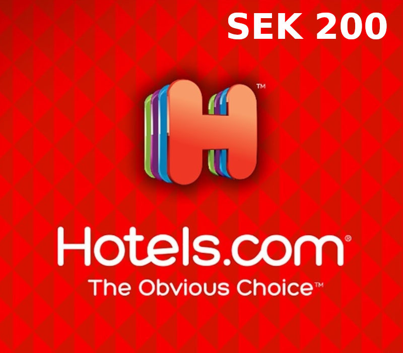 Hotels.com SEK 200 Подарочная карта